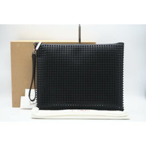 Christian Louboutin Spike Bag Clutch Peter Studs Pouch - Picture 1 of 9